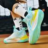 Basketballschuhe für Herren, atmungsaktiv, dämpfend, rutschfest, tragbar, Laufschuhe, Fitnesstraining, sportliche Basketball-Sneakers für Damen