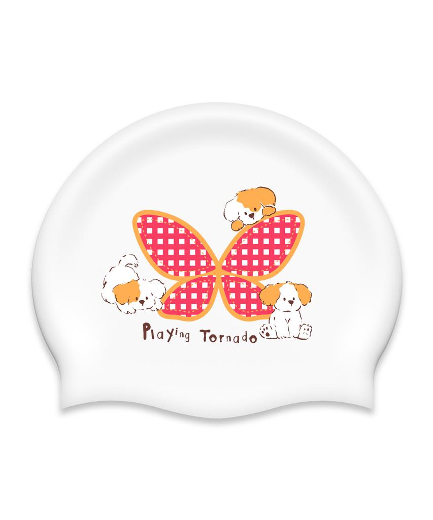 Toneidoseupocheu Meltgarden Silicone Swim Cap Red