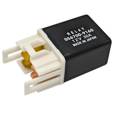 056700-9160 Klimaanlagenrelais 4 Pin DC12V 30A Wasserdichtes Relais für Auto A/C Kühlerlüfter, Hupe, Kraftstoffpumpe Ersetzt 056800-2440