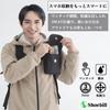 Shoebill Smartphone Smartphone Shoulder Belt Outdoor Pouch, Bag, 3-Way, One-Touch Closure, Water-Repellent, Men's, Attachable, Crossbody,