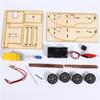 STEM Toy Kits Wooden Car Kits DIY Science Experiment Set Wooden Building Project Early Education Invention Materials