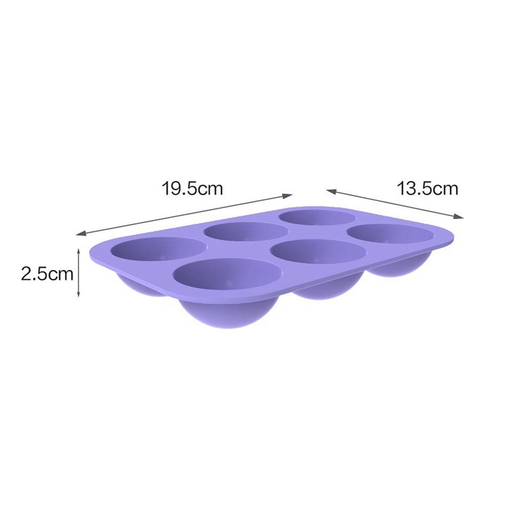 Half Ball Sphere Silicone Cake  Muffin Chocolate Cookie Baking Mould Decor