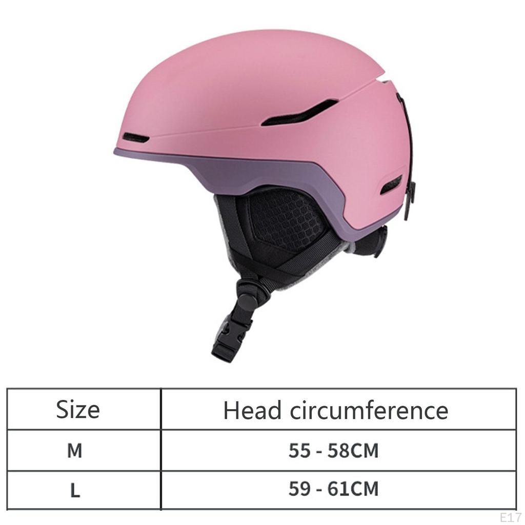 Skiing Helmet Removable Ear Pads Ski for Winter Sports Snowboarding