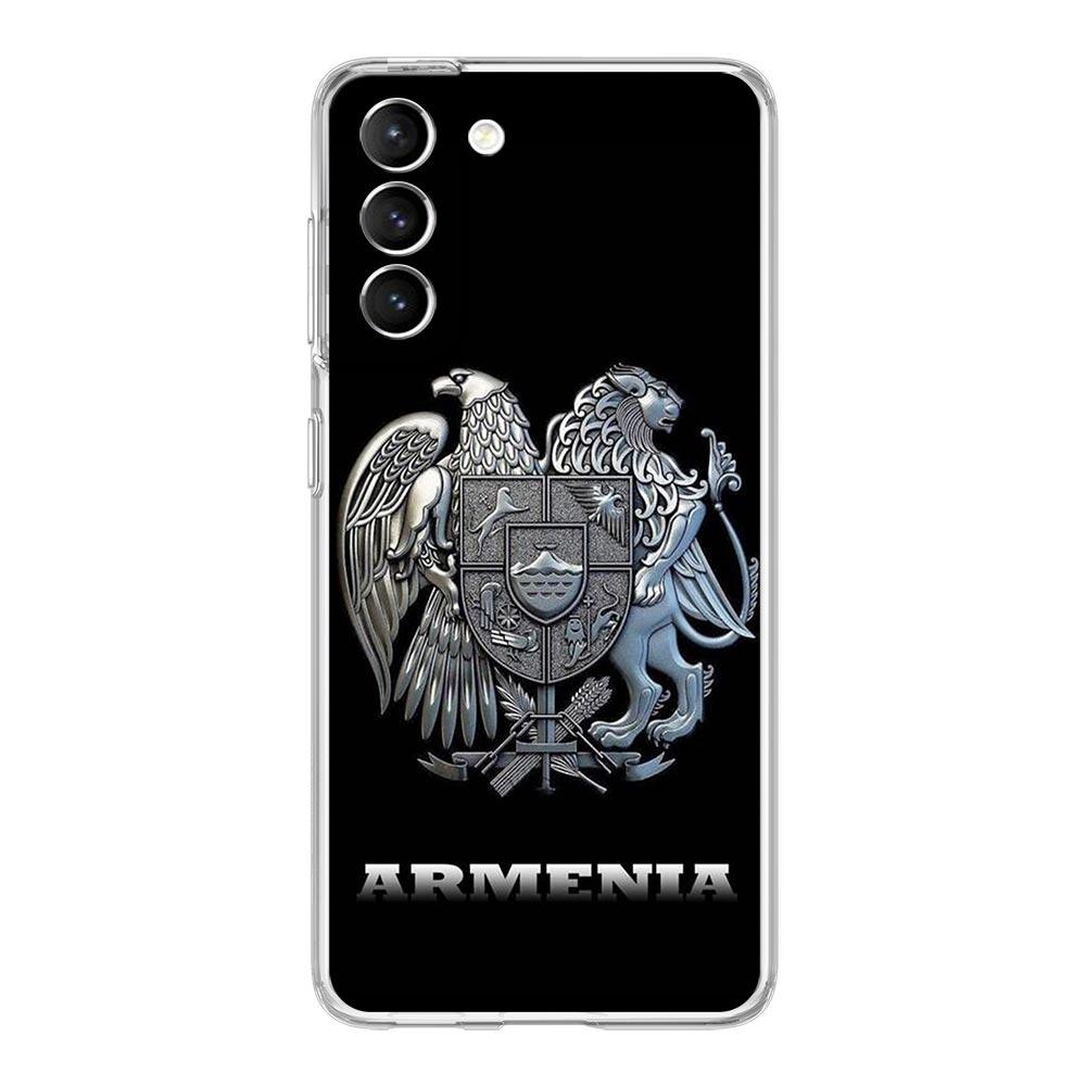 Armenia Armenian Flag Clear Silicone Phone Case For Samsung Galaxy S23 S22 5G S20 Ultra S21 FE 5G S10E S9 S8 S10 Plus Soft Cover