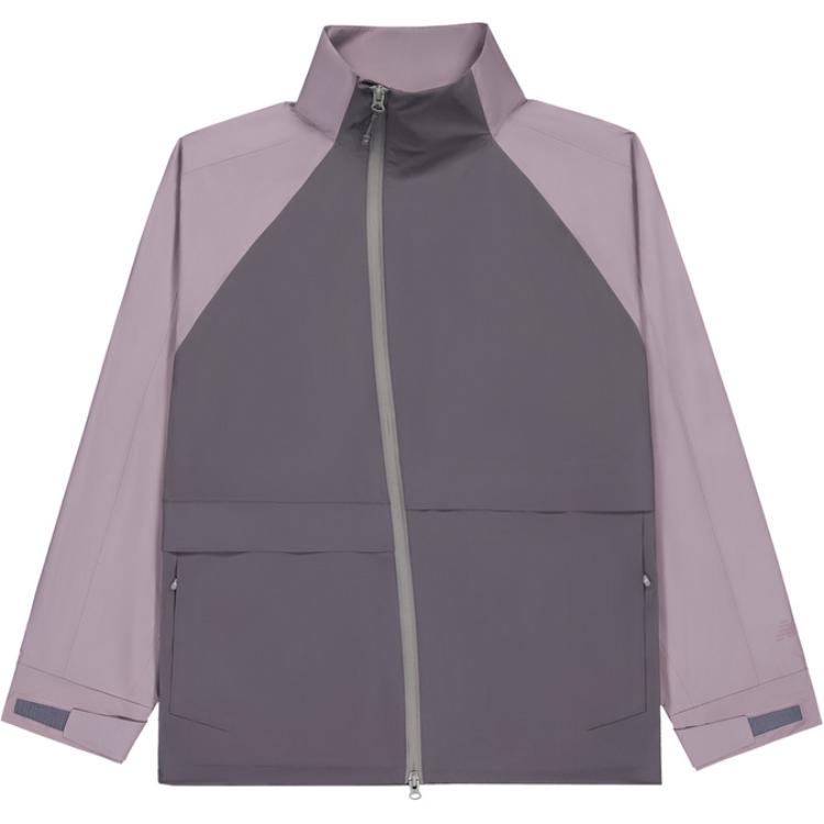New Balance Jackets Men s Gray Stand Collar Moderate Other NAE39021-GR M