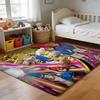 Floor Mat Soft Flannel Rug Non Slip Absorbent Mat for Bathroom Bedroom Home Decor Firestorm I Inazuma Eleven Anime