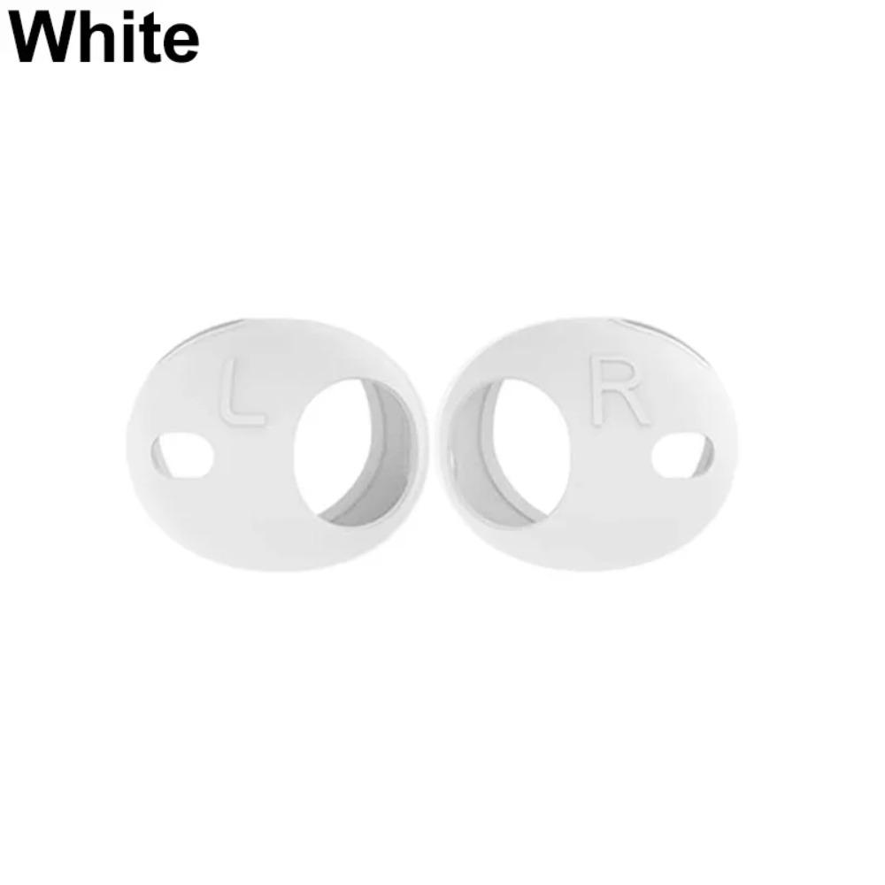 

Soft Silicone Ear Tips Ultra Thin Non-slip Earbuds Protective Cover Anti-Scratch Replacement Ear Cover for AirPods Pro 3 білий