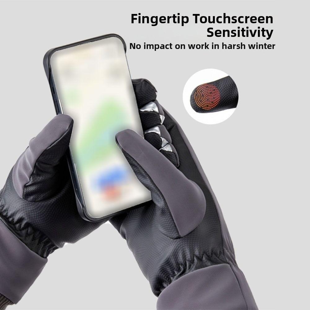 Waterproof Touch Screen Gloves Warm Cycling Mittens New Snowboard Gloves  Winter
