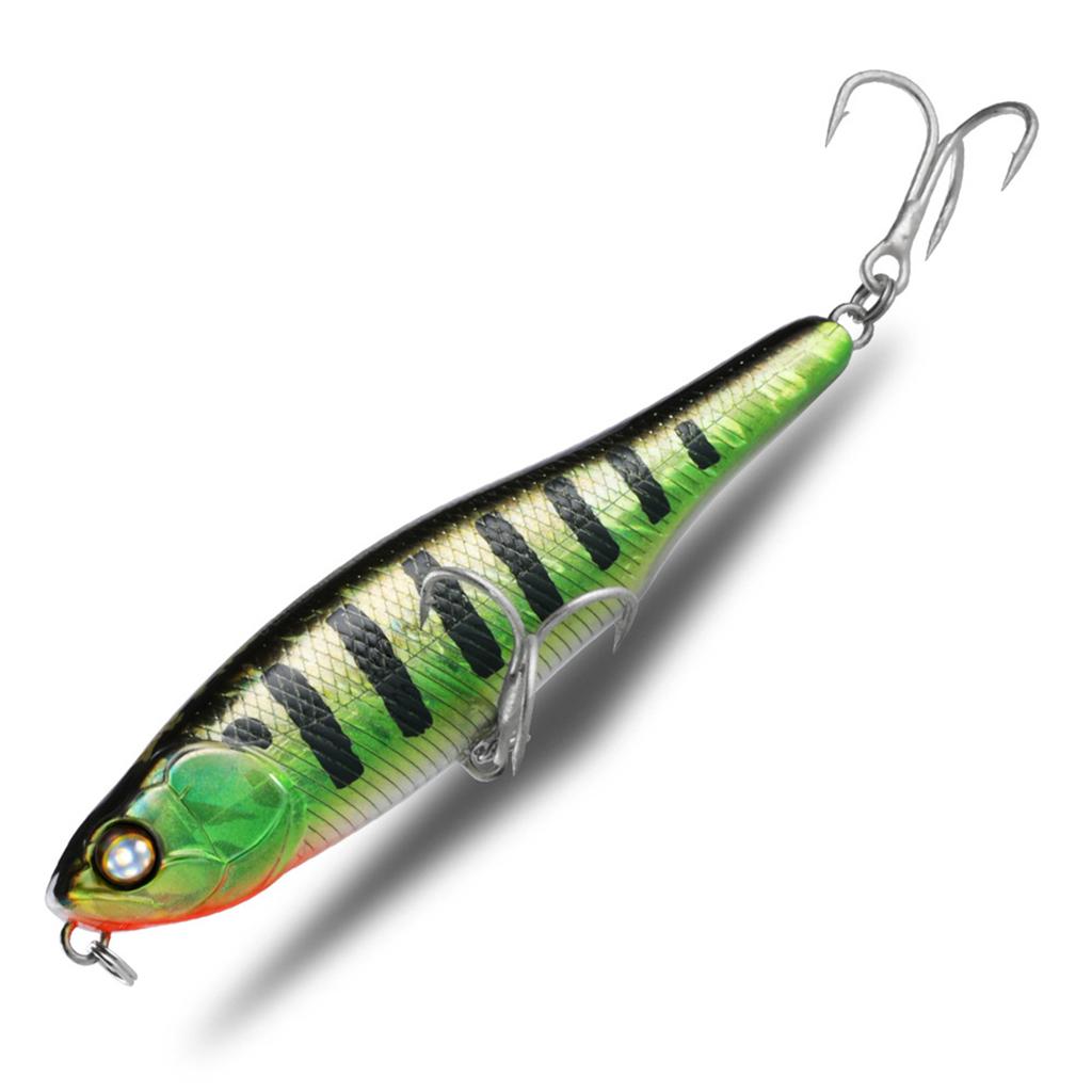Walk The Dog Artificial Baits Topwater Pencil Popper Fishing Lure Hard Bait for Bass Trout Fishing Tackle Accessories