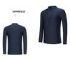 Men's Autumn/Winter Slim Fit Quick-Dry Half-Zip Long Sleeve Sports Top