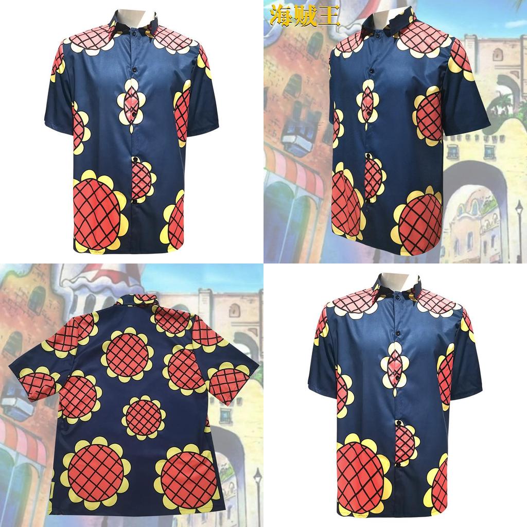 Poutavé tričko One Piece Luffy se slunečnicí Pro cosplay nebo každodenní nošení