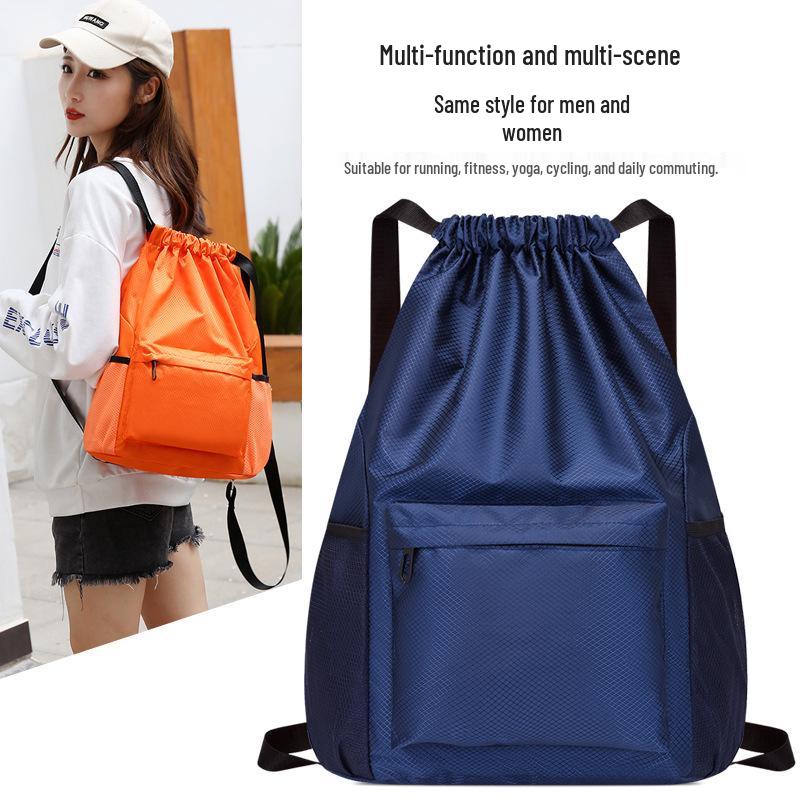 Drawstring Duffle Bag: Wet & Dry Separation, Travel, Sports, Basketball Backpack, Custom Logo Print