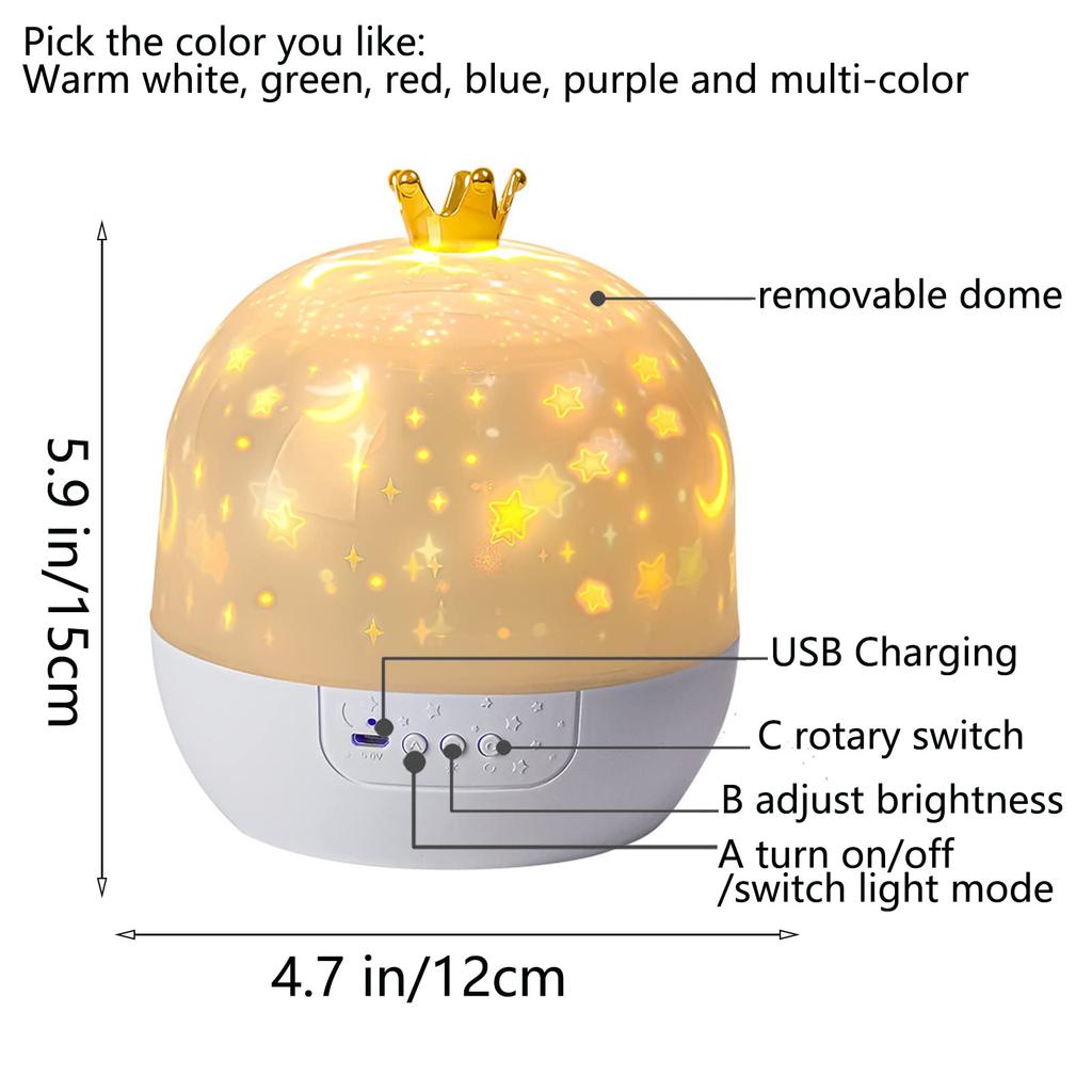 Galaxy Projector Starry Sky LED Night Light 15 In 1 360°Rotate for Kids Dream Bedroom Valentines Day Birthday Gift Wedding Deco