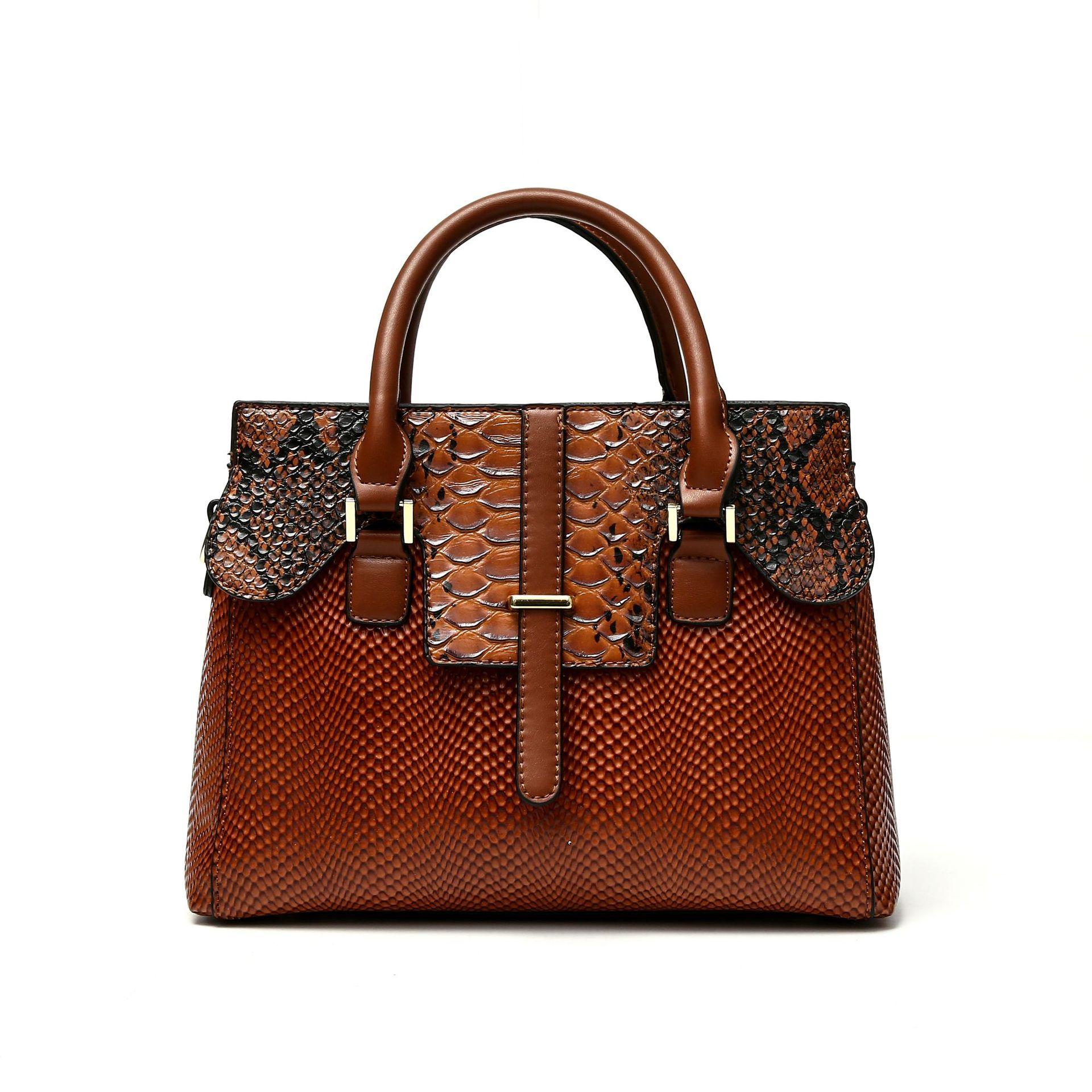

2026 New Retro Fashion All-match Multi-piece Mother-child Bag Single-shoulder Diagonal Handbag темно-коричневого