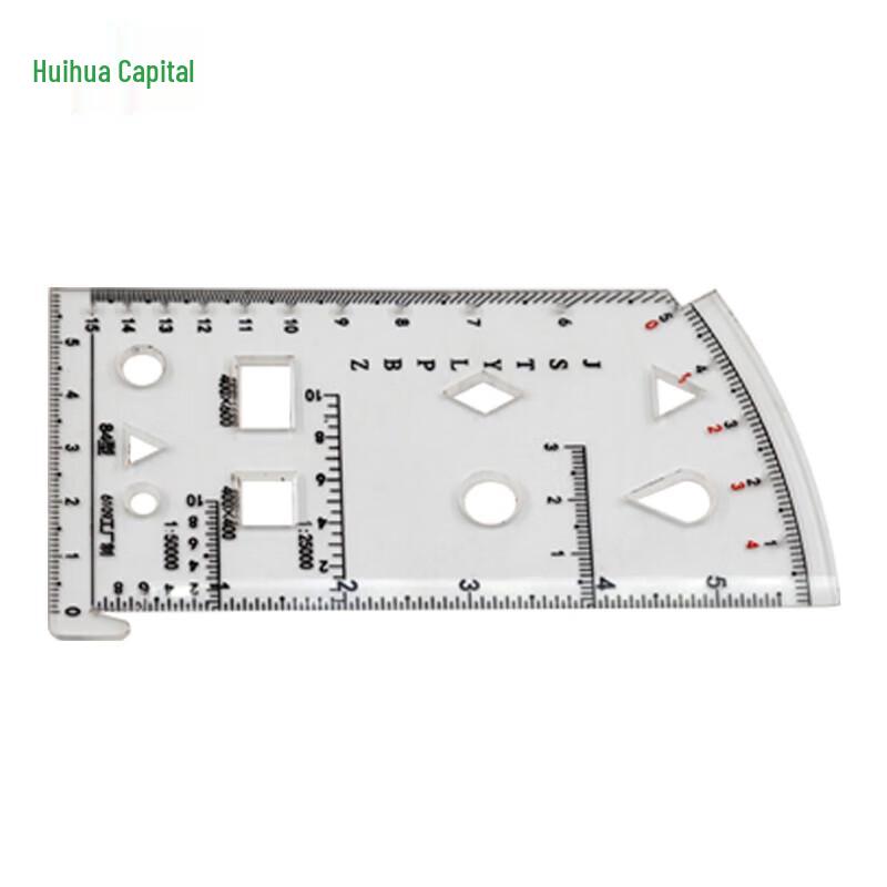 Engraved Topography Ruler Set