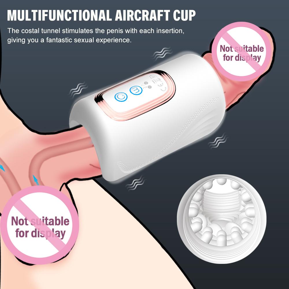 Automatic Masturbators For Men Masturbator Cup Sex Machine Penis Pocket Pussy  Blowjob Vibrator Adult Sex Toy For Men JoinJJtoy
