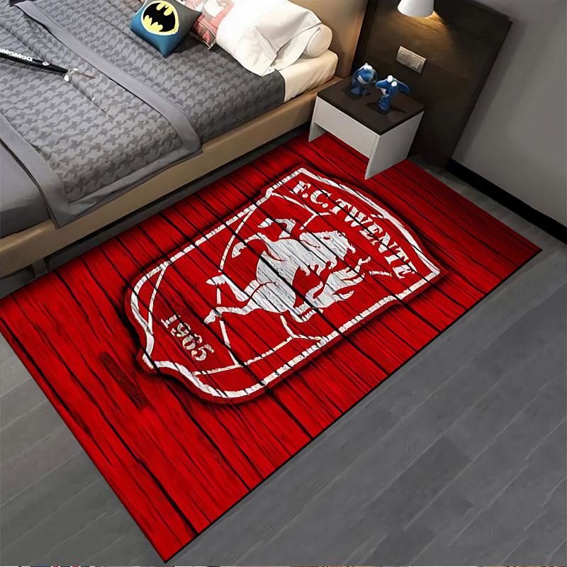 FC Twente Pferdemblem Teppich geeignet als rutschfeste Matte für das Wohnzimmer oder Schlafzimmer Sofa