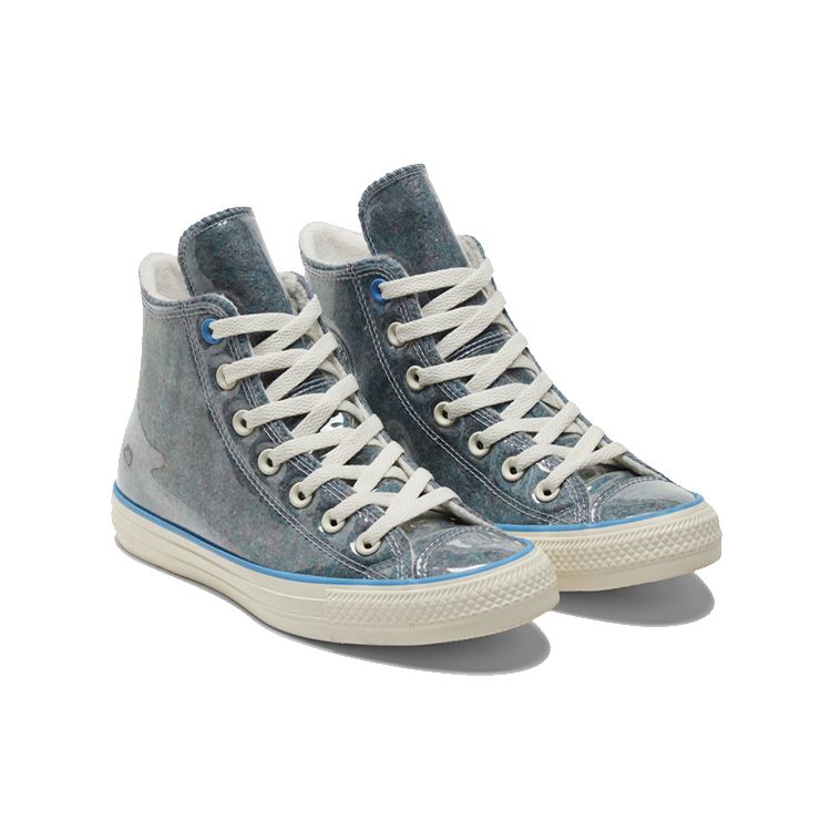 Converse Chuck Taylor All Star Retro Versatile High Top Sneakers Unisex Sneakers Blue White 172078C