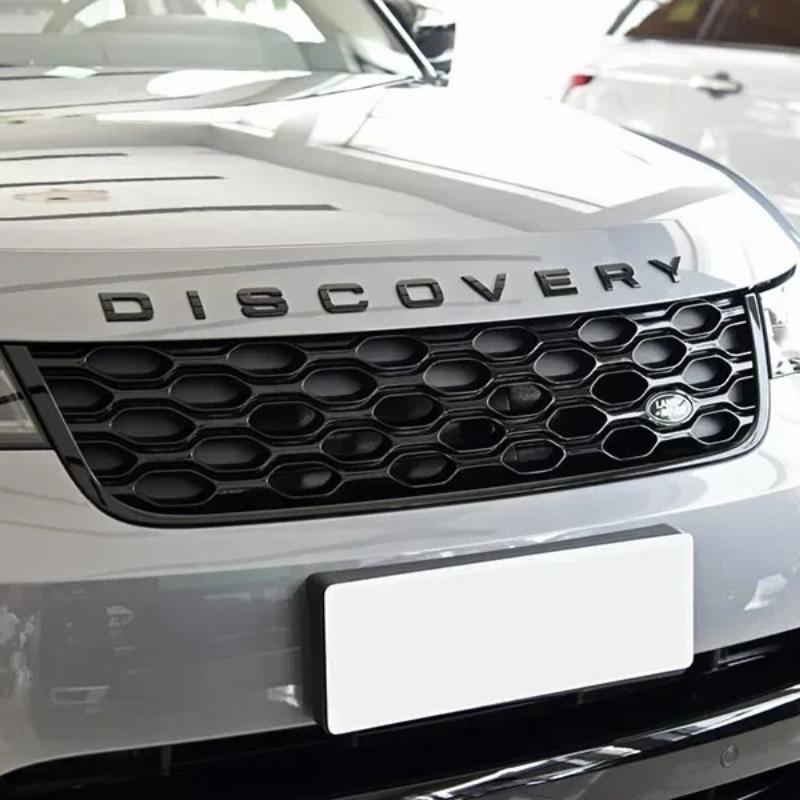 Per Discovery Sports Emblema Discovery 4 3 5 2 TD5 Accessori ABS 3D Cromo Lettere Auto Cofano Anteriore Logo Distintivo