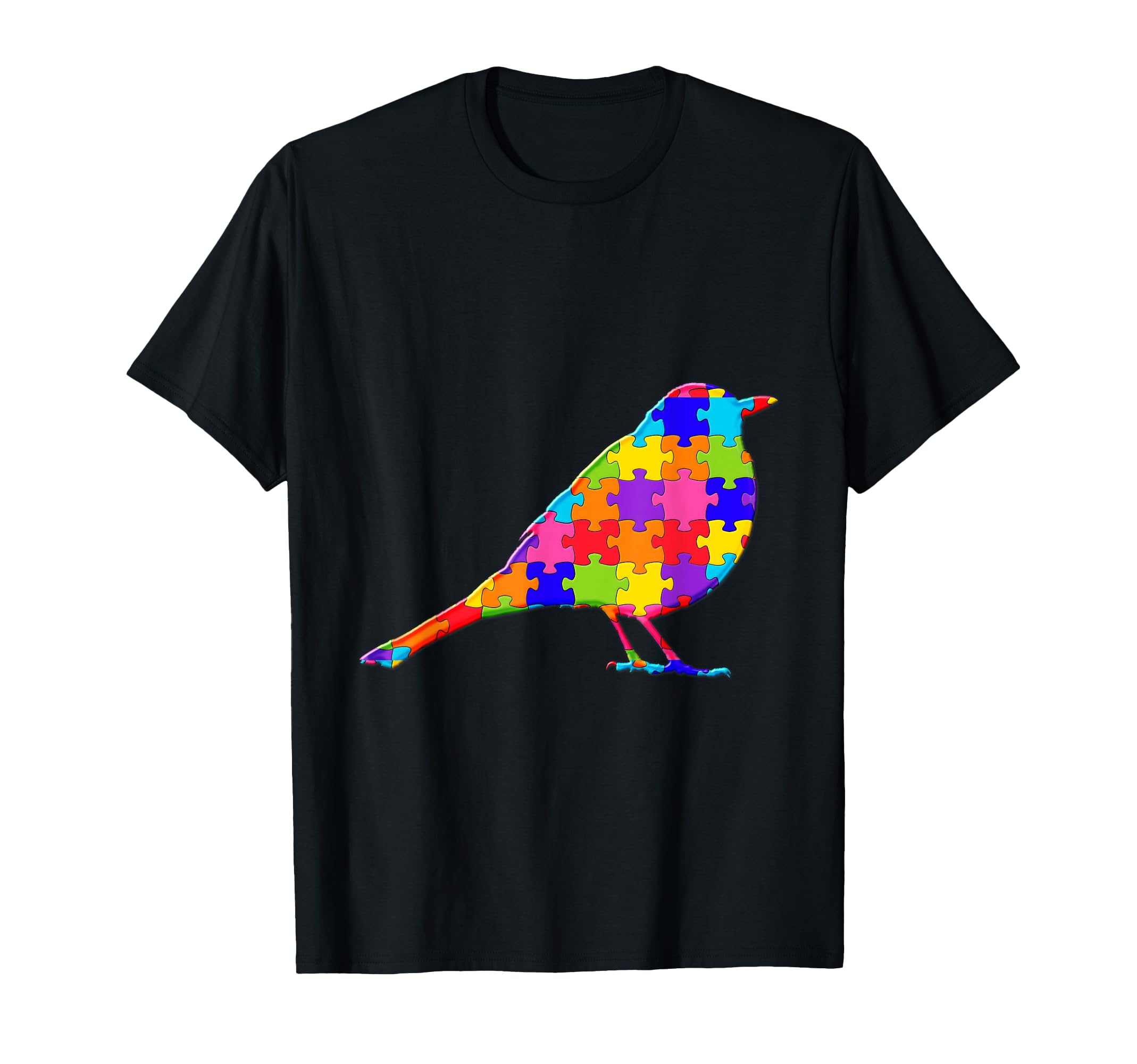 

Bird Jigsaw Puzzle Autism Puzzle T-Shirt