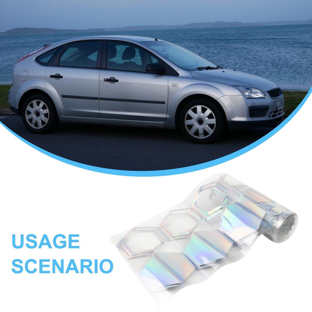 Car Decorative Stickers Set 104PCS For Honeycomb Design for SUVs Trucks