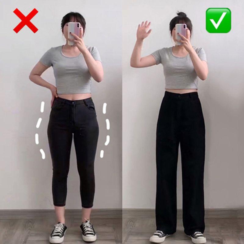 

2025 New American vintage Wide Leg Jeans Women Summer Drape Loose All-Match Casual Denim Mopping Pants Black 5XL