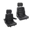Tractor Seat 3 Level Adjustable Headrest Comfortable Wear Resistant Anti Scratch Excavator Seat  for Telehandler