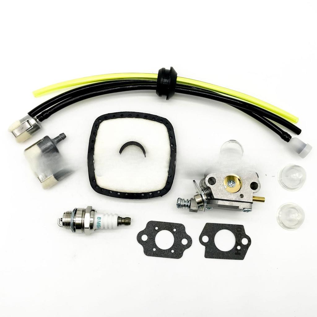 Kit de Carburador para Motocultivador Mantis 7222 7225 7222E 7222M 7225 7230 SV-5C/2 Zama C1U-K82 A021001090 C1U-K54A Línea de Combustible