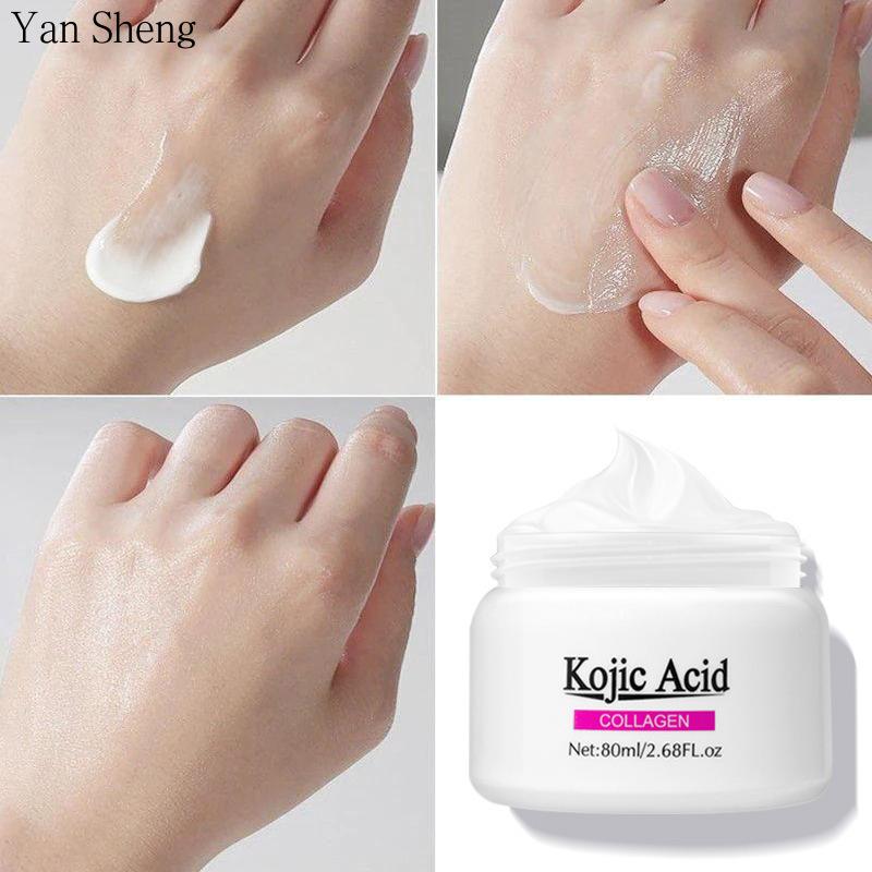 Bone Collagen Kojic Acid Cream Moisturizing Skin Brightening