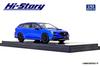 Hi Story Scale Subaru Levorg STI Sport STI Sports Parts WR Blue Pearl Finished Model HS333WB 1/43 (2020)