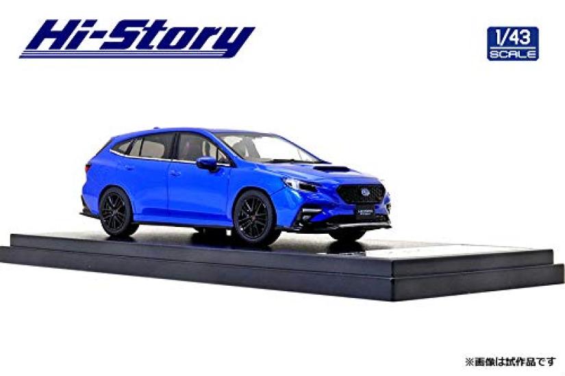 Hi Story Scale Subaru Levorg STI Sport STI Sports Parts WR Blue Pearl Finished Model HS333WB 1/43 (2020)