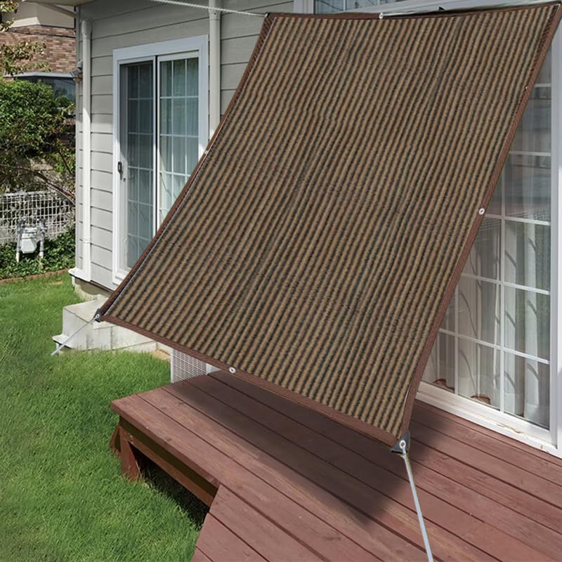 YEZOND Sun Shade Shading Net for Outdoor Agriculture and Gardening Protects from UV Rays High Density Polyethylene Shade Perfect for Sizes Include and