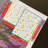 Flower Release Papers for Diamond Painting, Pack of 60 Floral Release Sheets Single Side Paper Cover Replacements for 5D Diamond Art Tool