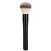 Powder brush soft fiber wooden handle veneer facial makeup knife facial makeup tool