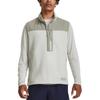 Under Armour سترة رجالية بدون أكمام بياقة واقفة وألوان متضاربة رمادي 1379918-502