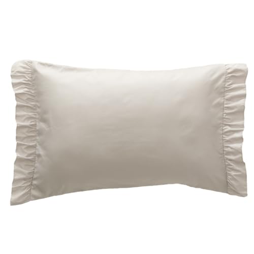 Nitori (NITORI) Einzelbettwäsche-Set mit rüschenbesetzter Steppdecke ohne Bezug, GY S2512, Größe S (2115100050010)