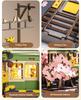 Robotime Sakura Journey Tram 3D Wooden Puzzles Model Car Kits Building Set Creative Gift STEM Toy for Girls Boys 223PCS