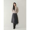 JOEONE Elegance Tweed-Style Wool-Blend Knit Cardigan