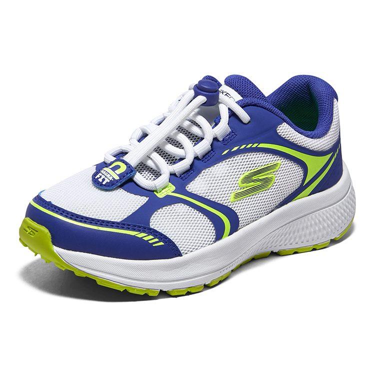 Skechers Go Run Consistent Low Top Kids' Running Shoes Blue White Teenagers 405241L-BLW