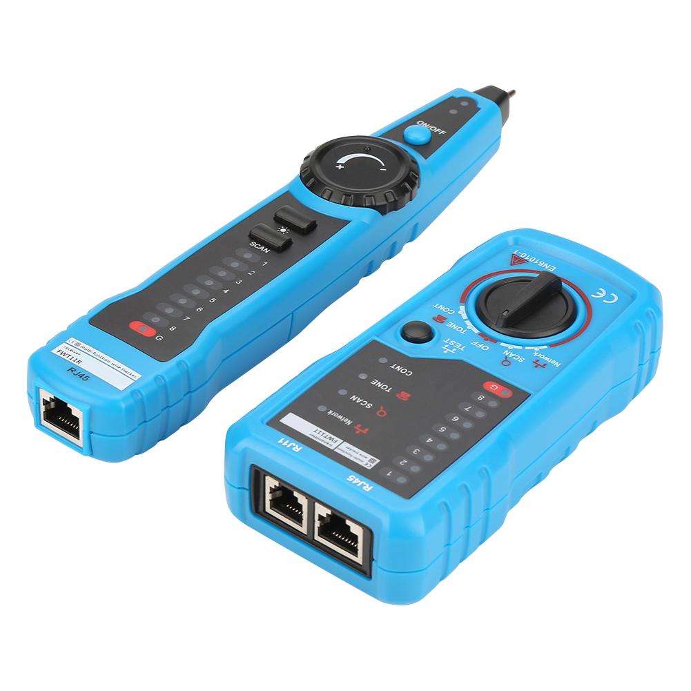 BSIDE FWT11 Handheld RJ11 RJ45 Telephone Wire Tracker Ethernet LAN Network Cable Detector