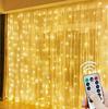 Kurtyna Led Usb 5V 300Led 3X3M + Pilot Biała Ciepła