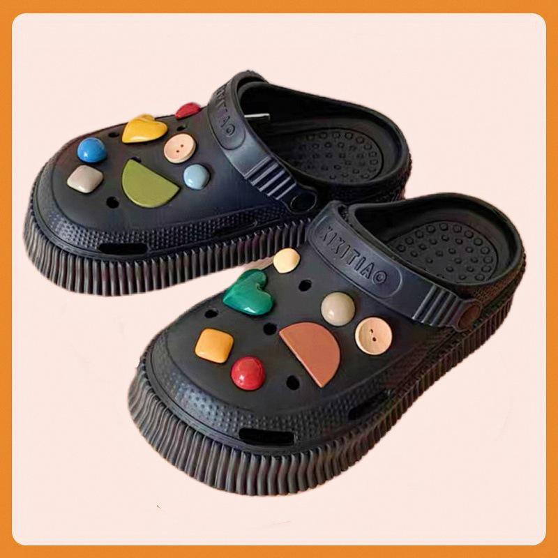 Women's Height-Boosting DIY Closed-Toe Platform Sandals