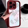 Angel Eye Soft Phone Case for Samsung A13 A23 A53 A14 A24 A34 A54 A15 A25 A35 A55 S20 S23 FE S24 Ultra Ae67 Butterfly flower Cute cartoon art design