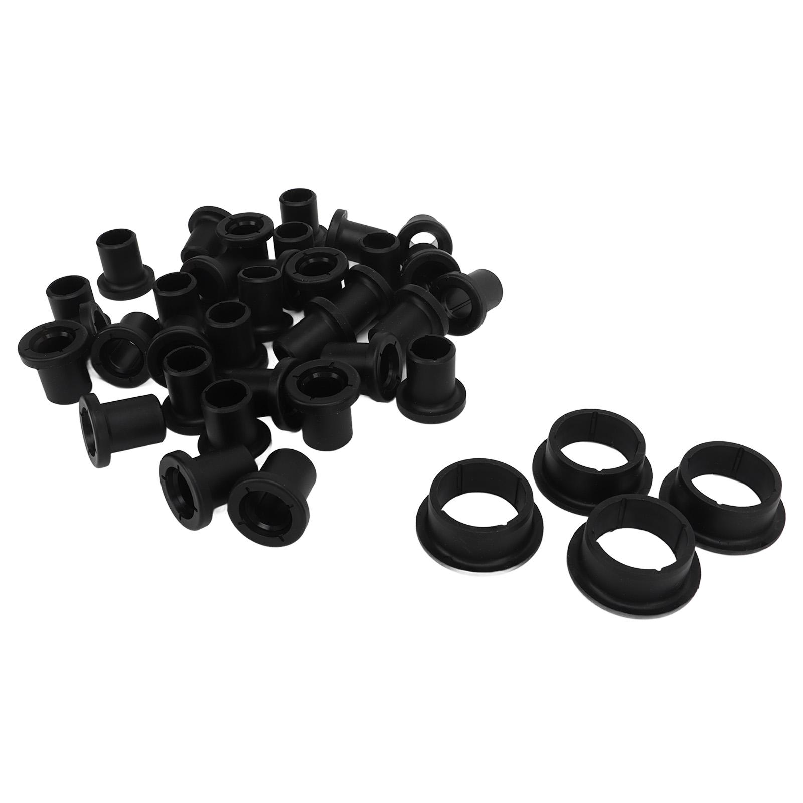 

37PCS A Arm Bushings Smooth Surface Front and Rear Control Bushings Kit Replacement For Polaris RZR