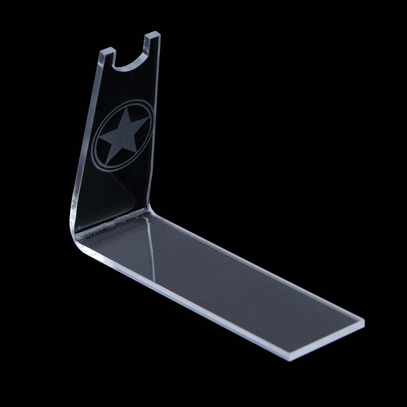 

1 шт. Маленький прозрачный акриловый уличный держатель для пистолетов, подставка для демонстрации моделей оружия onesize