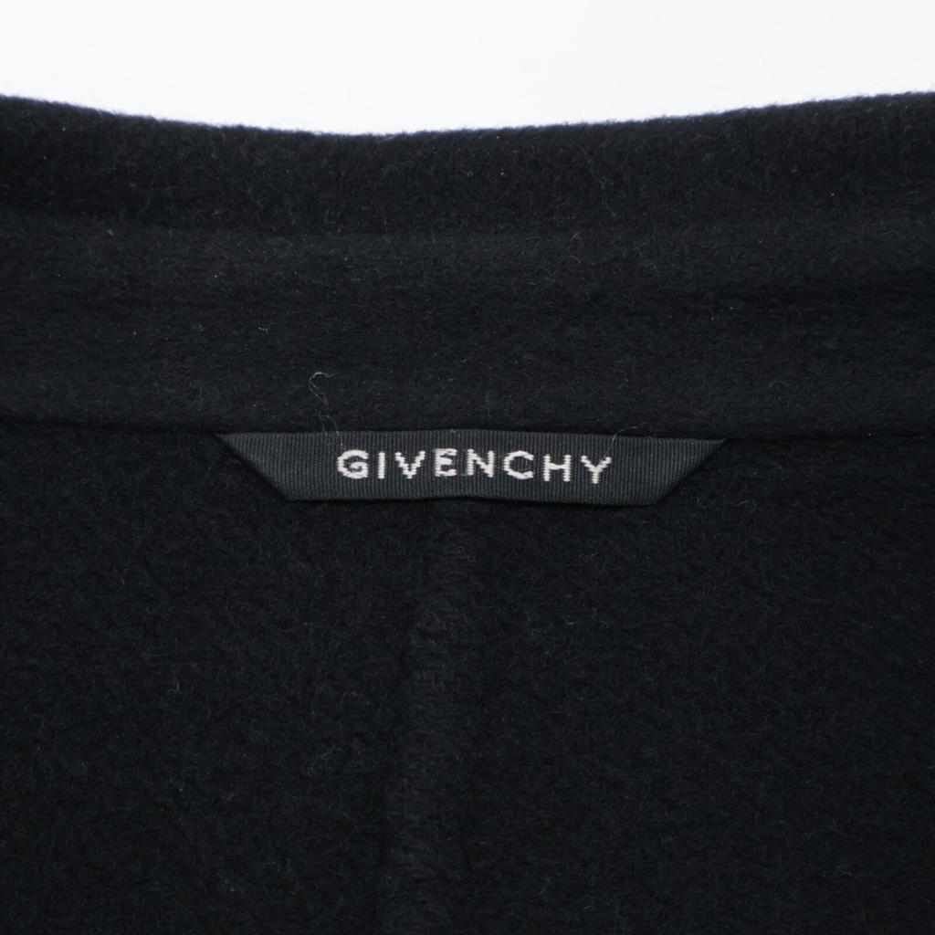 Givenchy BMC04912ZE Wolle 90% Kaschmir 10% 3B Chester Coat Mantel 54 schwarzGebraucht