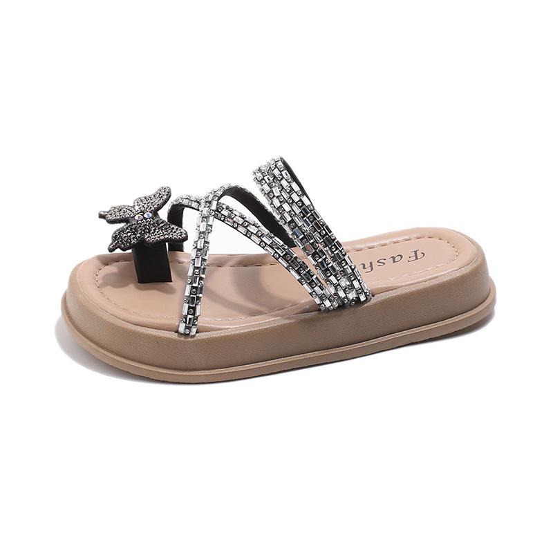 Girls' Non-slip Fashion Sandals: Summer Soft Sole Comfortable Slippers for Medium To Large Children - Baby Princess Shoes