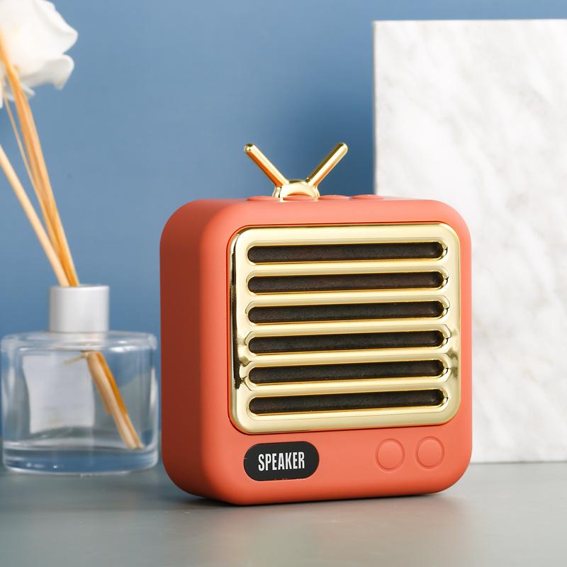 Retro Bluetooth Speaker, Small Speaker, Mini Subwoofer, High Sound Quality, Loud Volume, Portable Audio