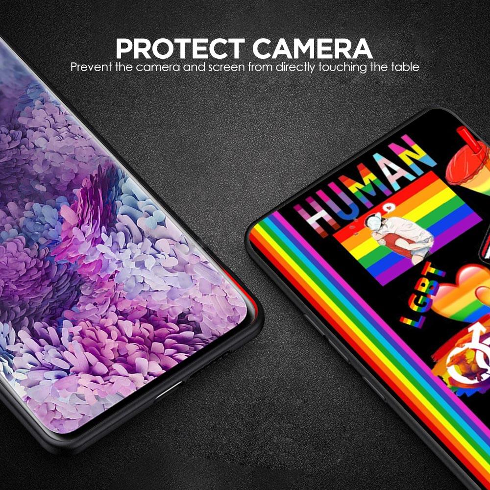 Gay Lesbian Rainbow Pride Phone Case for Samsung Galaxy A55 A35 A15 A14 A13 A25 A54 A51 A71 A72 A73 A32 A52 A41 Soft TPU Shell