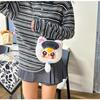 Plush Crossbody Cartoon Doll Bag with Chain - Trendy Blind Box Design